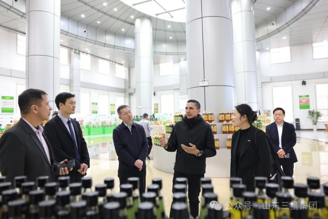 委内瑞拉Diana 食品公司总裁费利克斯·罗梅罗一行来山东EBET易博网站集团考察合作