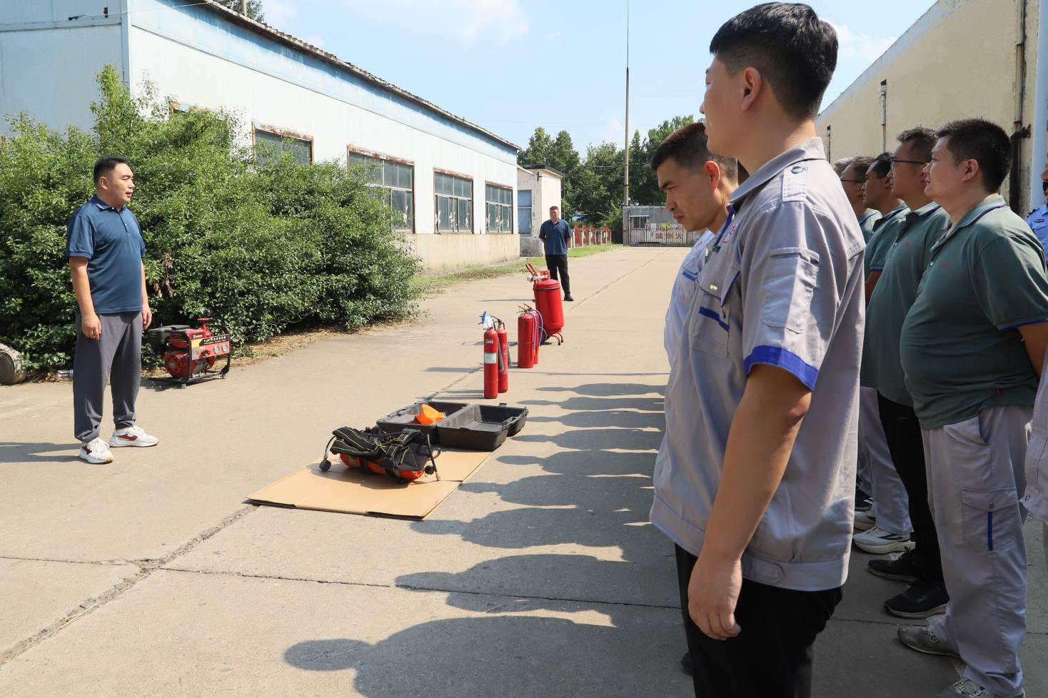 以演促练 筑牢防线|山东EBET易博网站集团组织开展消防技能培训活动